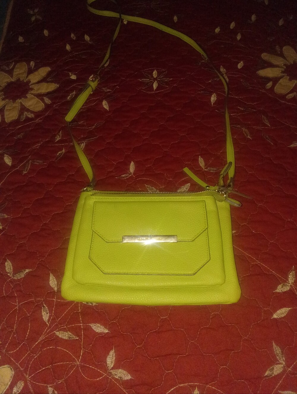 Lime Green Crossbody Bag - Elegant Everyday Carry Nanette Lepore